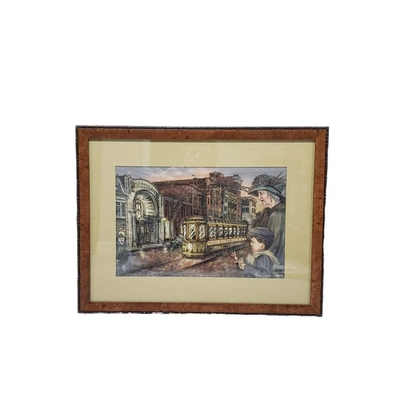 Framed Giclee Print Opening Night at the Hippodrome Signed 6/500 Kenny Cramer - Picture 12 of 16